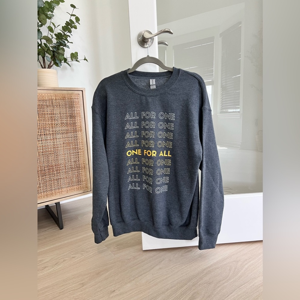 My Hero Academia- Navy Crewneck Sweatshirt - Unisex Size Medium